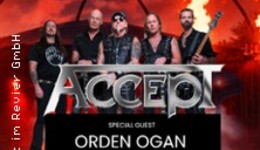 ACCEPT - Open air + Special Guest: Orden Ogan & Thomas Godoj & Seraina Telli