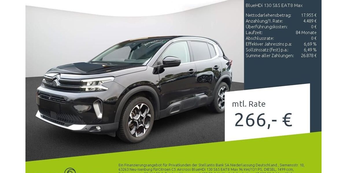 Citroen C5 Aircross 64.850 km 22.444 &euro; Dülmen 48249