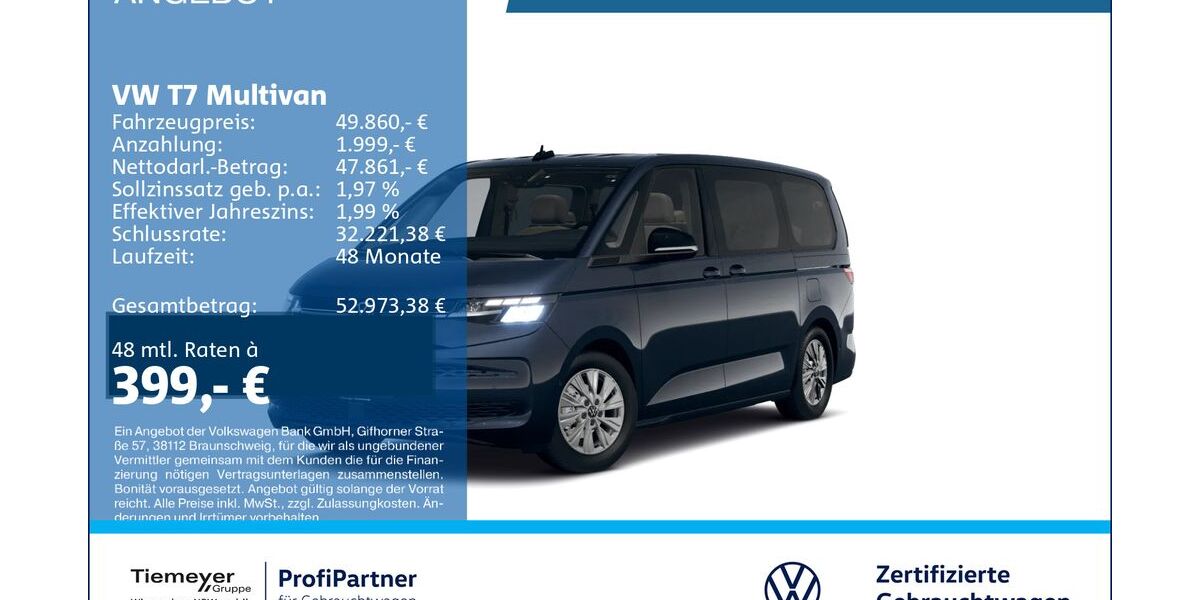 VW T7 Multivan 23.961 km 49.310 &euro; Recklinghausen 45663