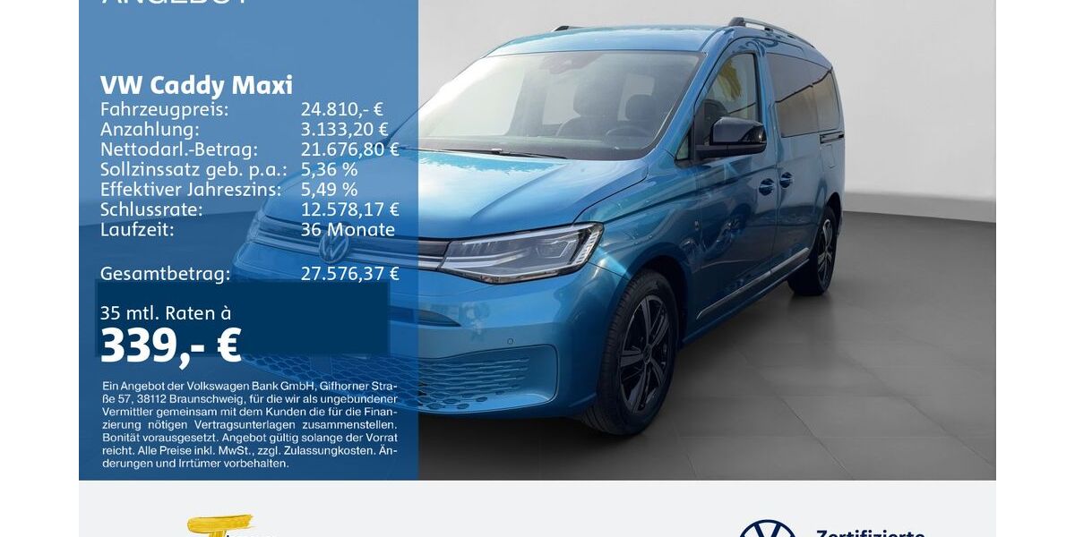 VW Caddy 89.538 km 23.610 &euro; Gelsenkirchen 45888
