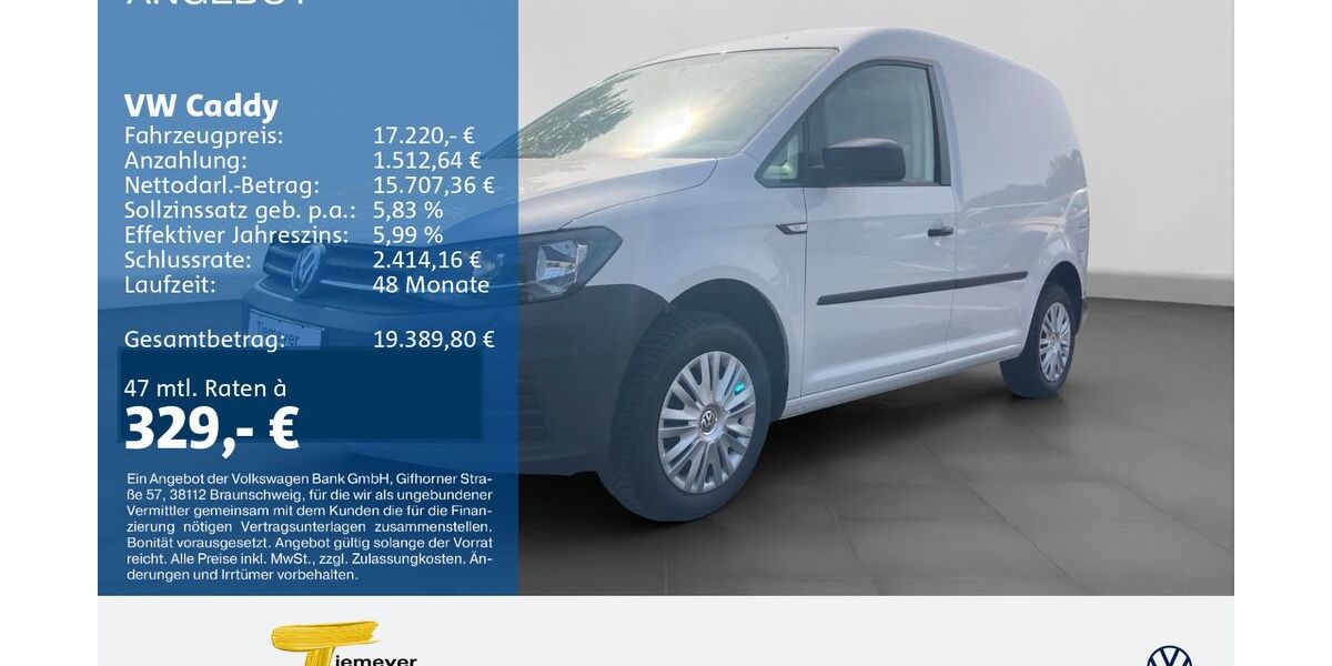 VW Caddy 34.845 km 16.120 &euro; Bochum 44892