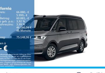 VW T7 California 24.089 km 63.630 &euro; Recklinghausen 45663