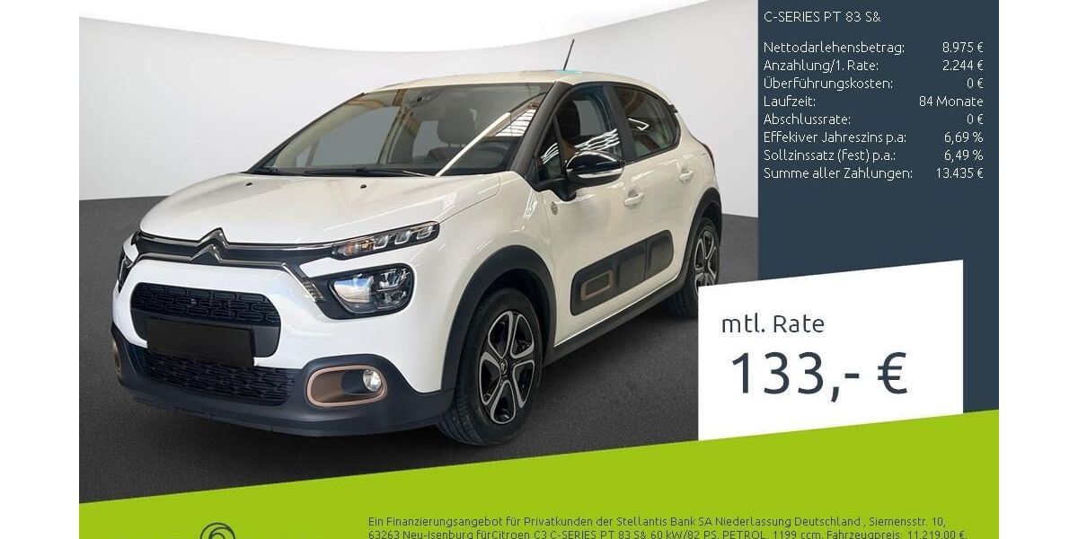 Citroen C3 34.070 km 11.219 &euro; Dülmen 48249