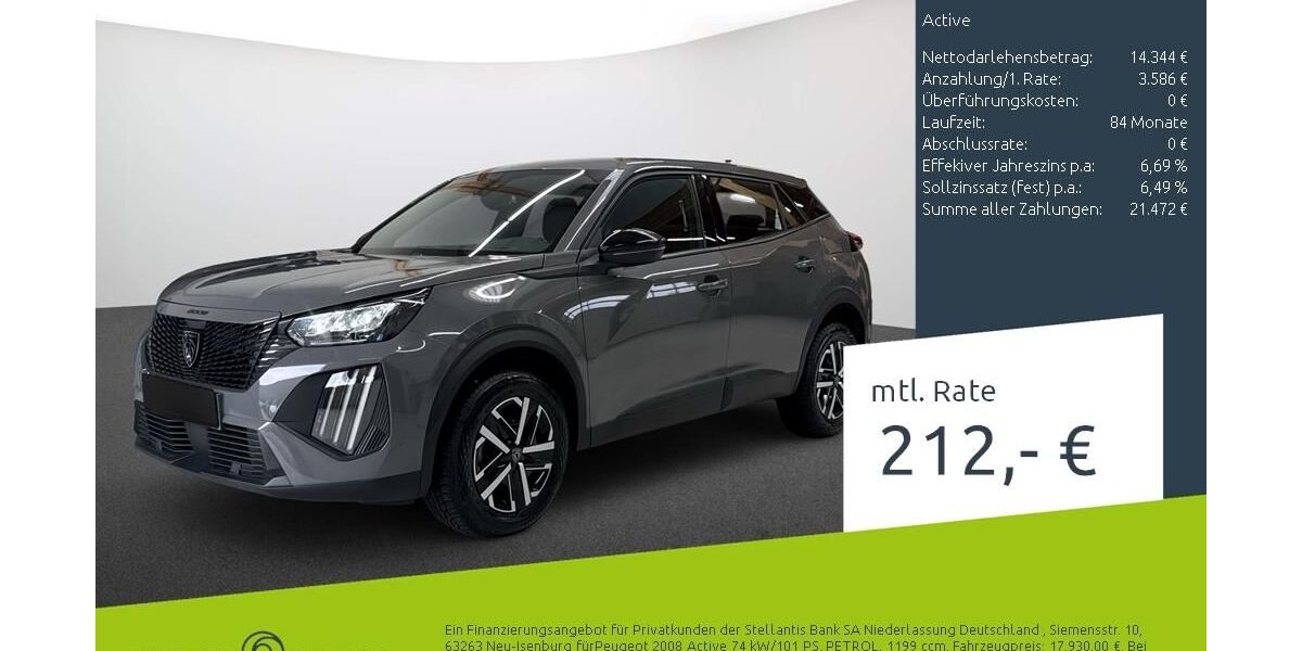 Peugeot 2008 10.400 km 17.930 &euro; Dülmen 48249