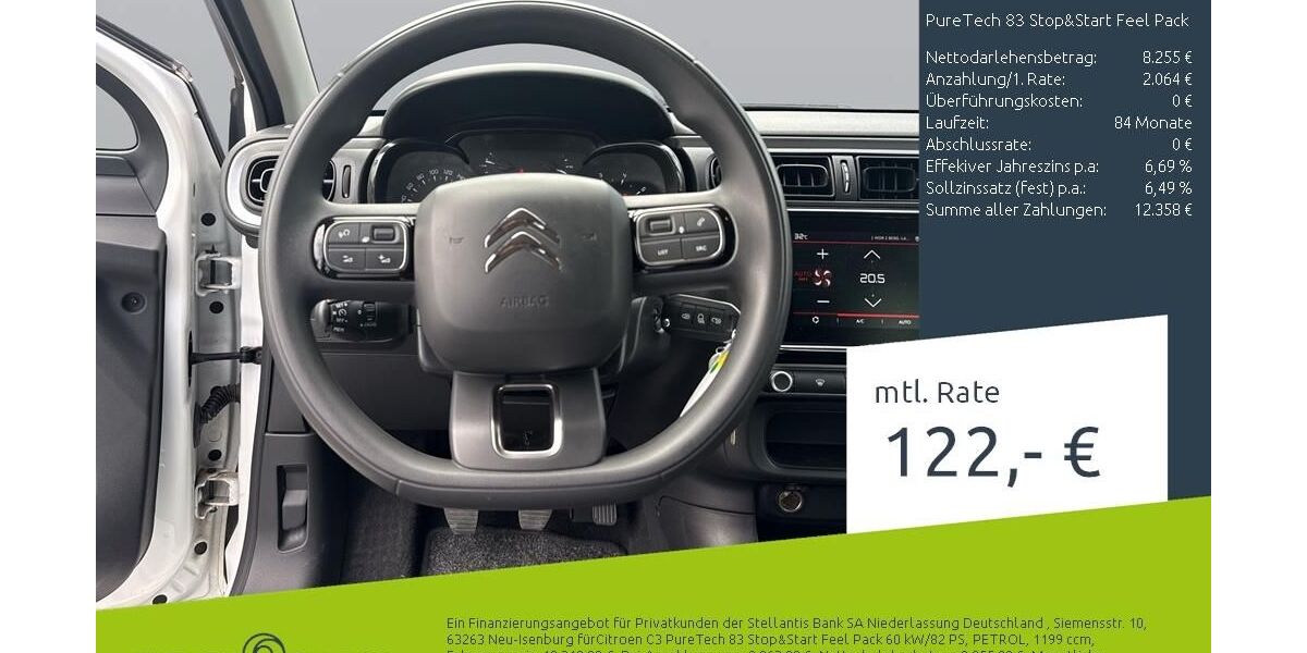 Citroen C3 30.953 km 10.719 &euro; Dülmen 48249