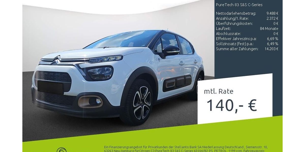 Citroen C3 28.840 km 11.969 &euro; Dülmen 48249