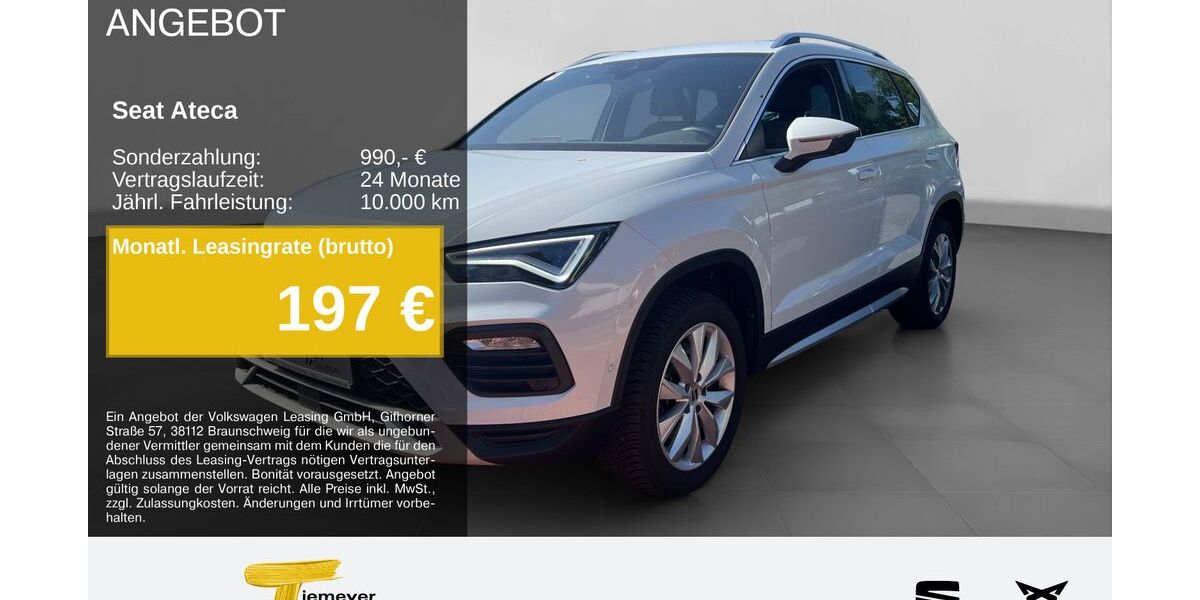 Seat Ateca 20.230 km 29.680 &euro; Recklinghausen 45663