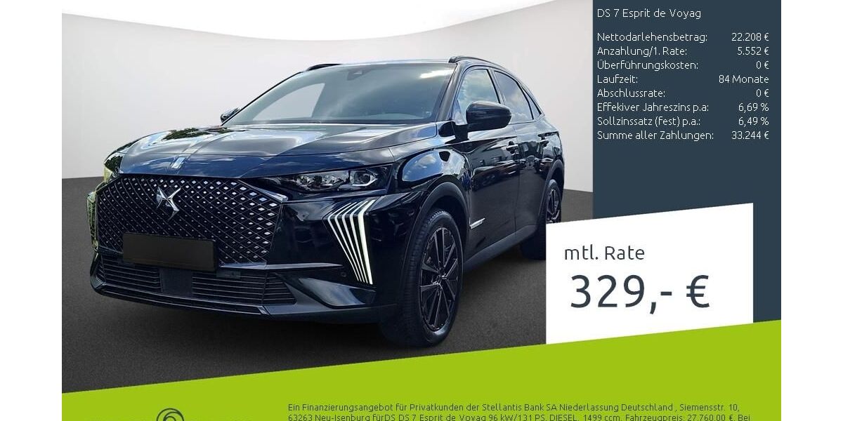 DS Automobiles DS7 (Crossback) 59.294 km 27.489 &euro; Dülmen 48249