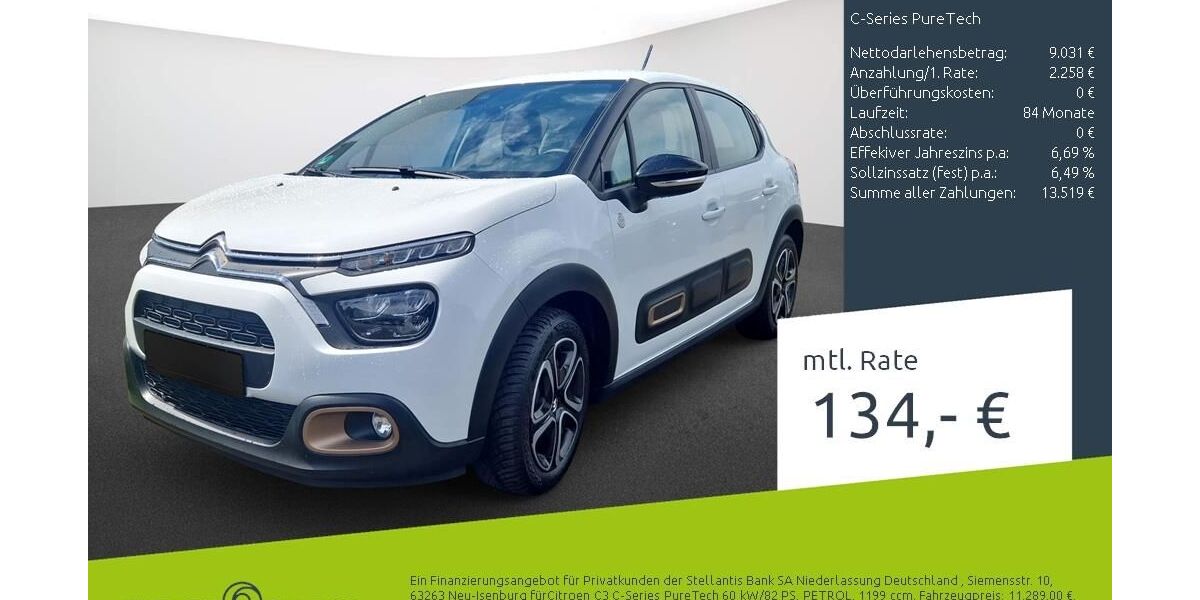 Citroen C3 15.833 km 11.288 &euro; Dülmen 48249