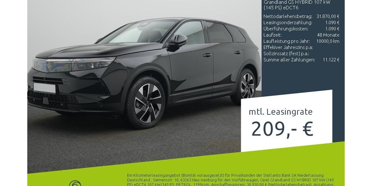 Opel Grandland (X) 12.250 km 31.370 &euro; Dülmen 48249
