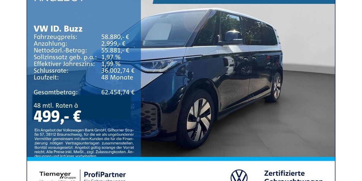 VW ID. Buzz 17.398 km 56.790 &euro; Recklinghausen 45663