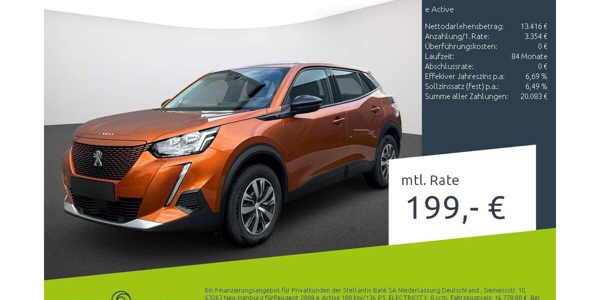 Peugeot 2008 37.138 km 16.889 &euro; Dülmen 48249